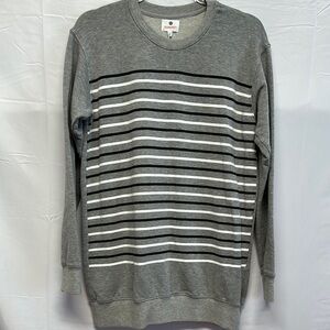 NWT Sundry Anthropologie Striped California Pullover Sweatshirt Women's 0/XS